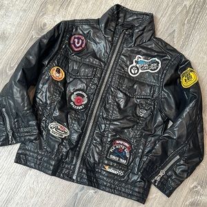 Super Cute Boys Biker Jacket